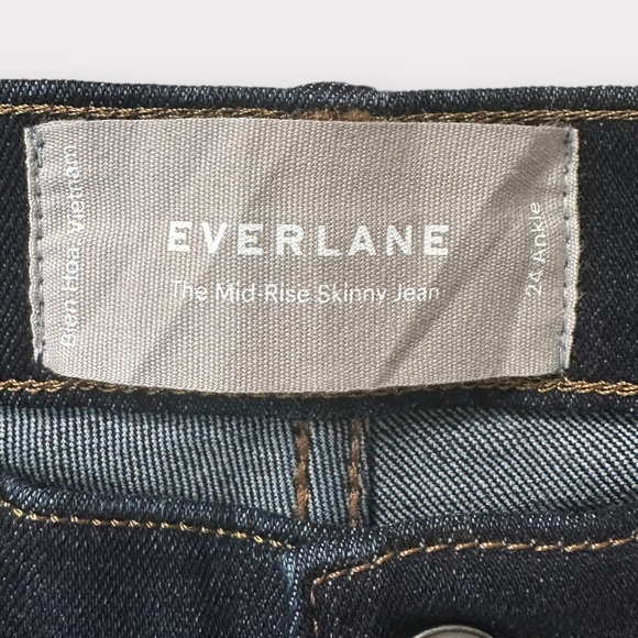 Everlane Midrise Skinny Ankle Jeans - Picture 3 of 10